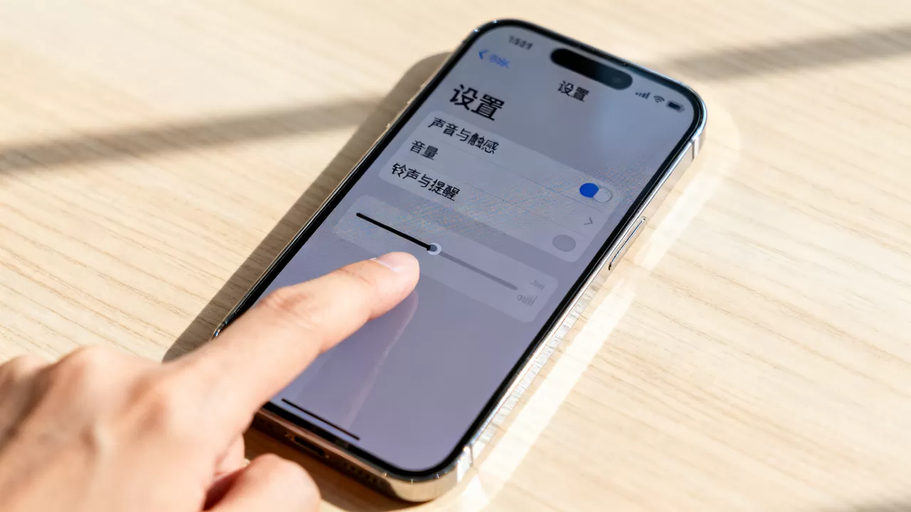 iphone怎么调扬声器，iphone调节声音大小