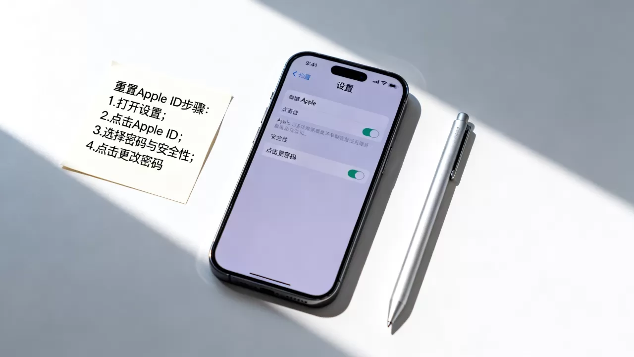 iphone怎么重新设置id，iphone怎么重置apple id