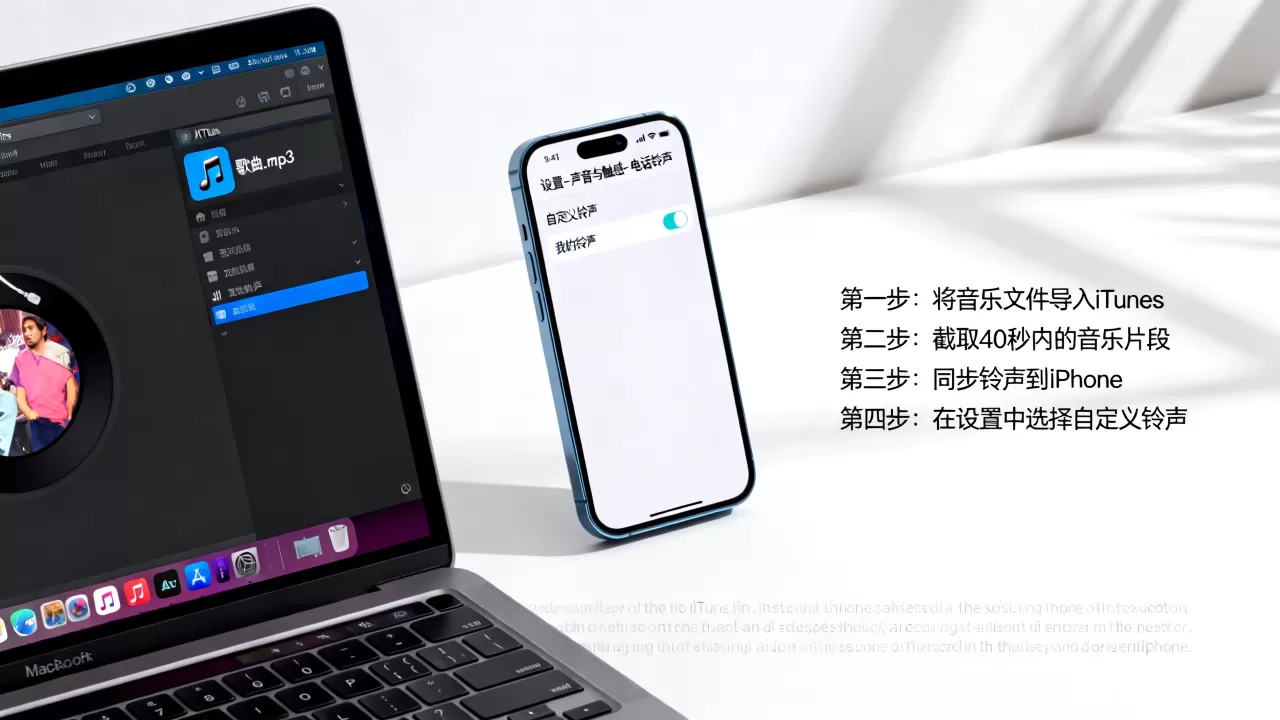 怎么把音乐做iphone铃声，iphone怎么设置自定义铃声