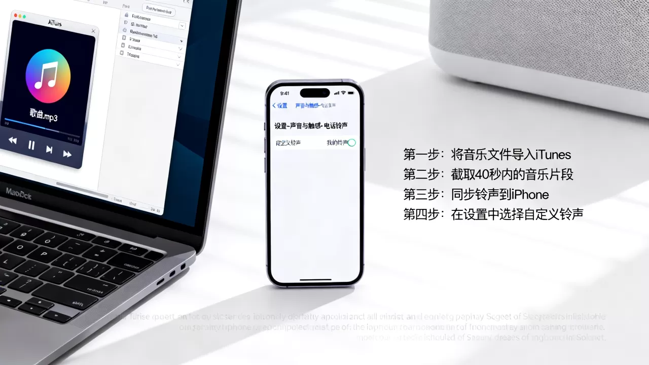 怎么把音乐做iphone铃声，iphone怎么设置自定义铃声