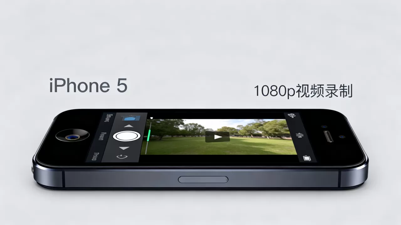 iphone5能拍1080p吗，iphone5支持1080p视频录制