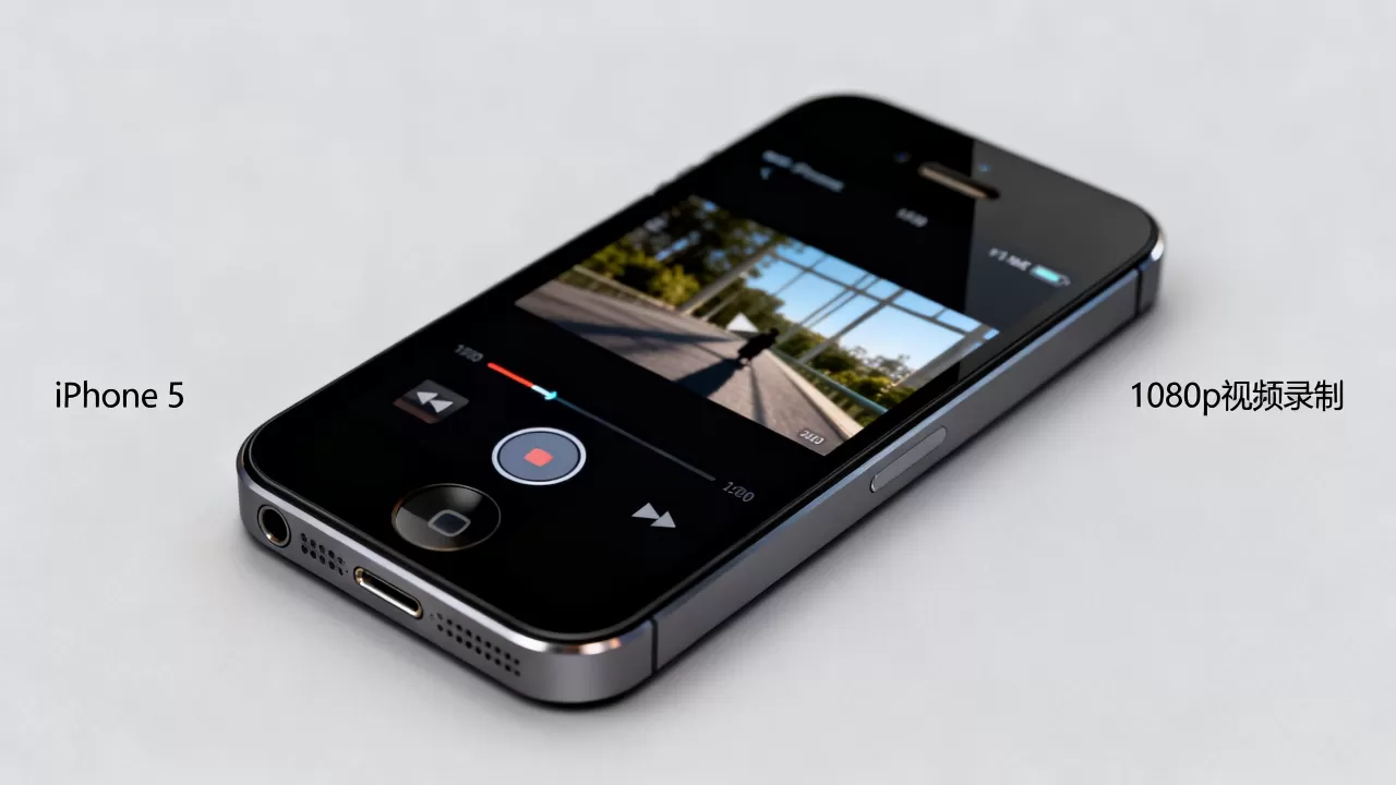 iphone5能拍1080p吗，iphone5支持1080p视频录制