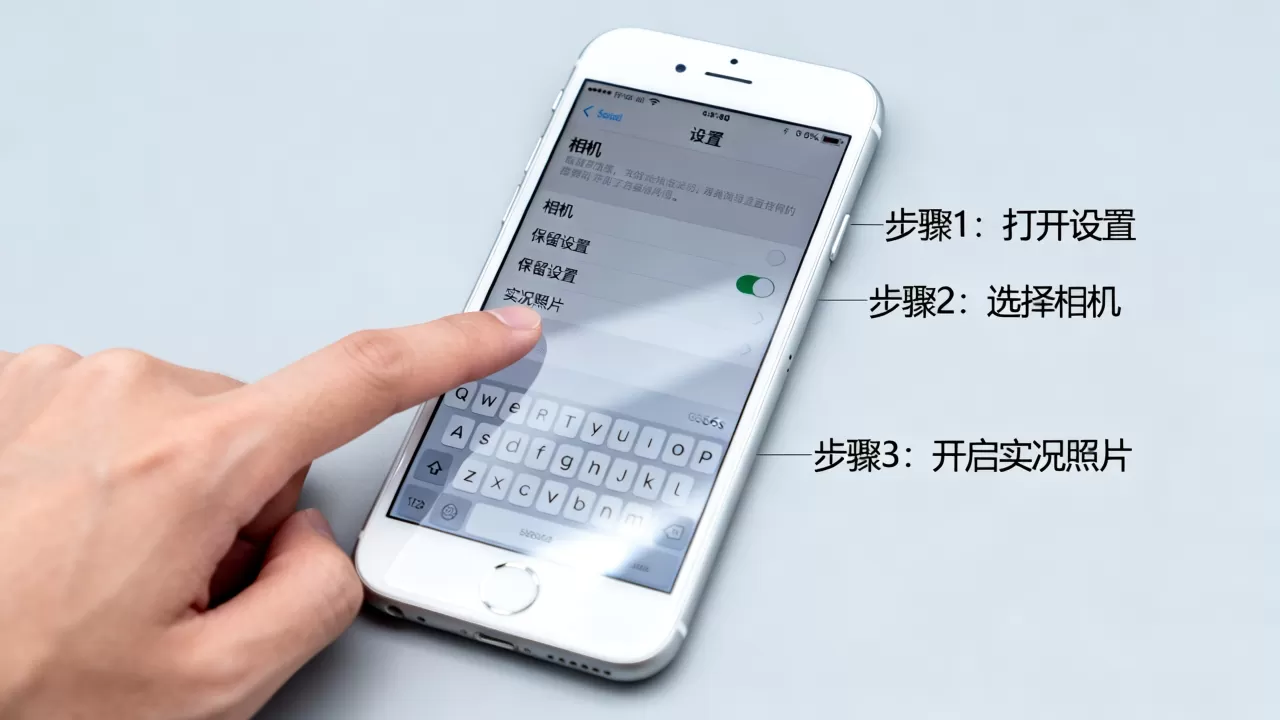 iphone6s拍照live怎么开启，iphone6s拍照live功能在哪里