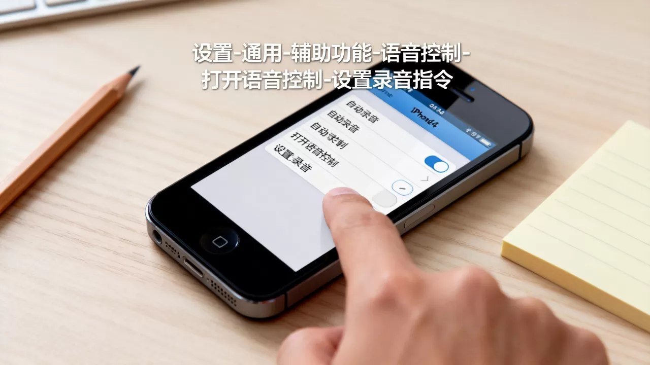 iphone4s自动录音怎么设置，iphone4s自动录音