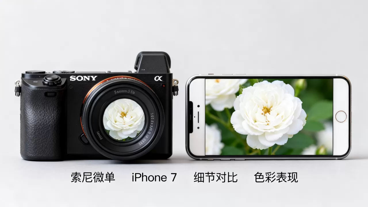 索尼微单和iphone 7拍照哪个好，索尼微单和iphone 7拍照对比