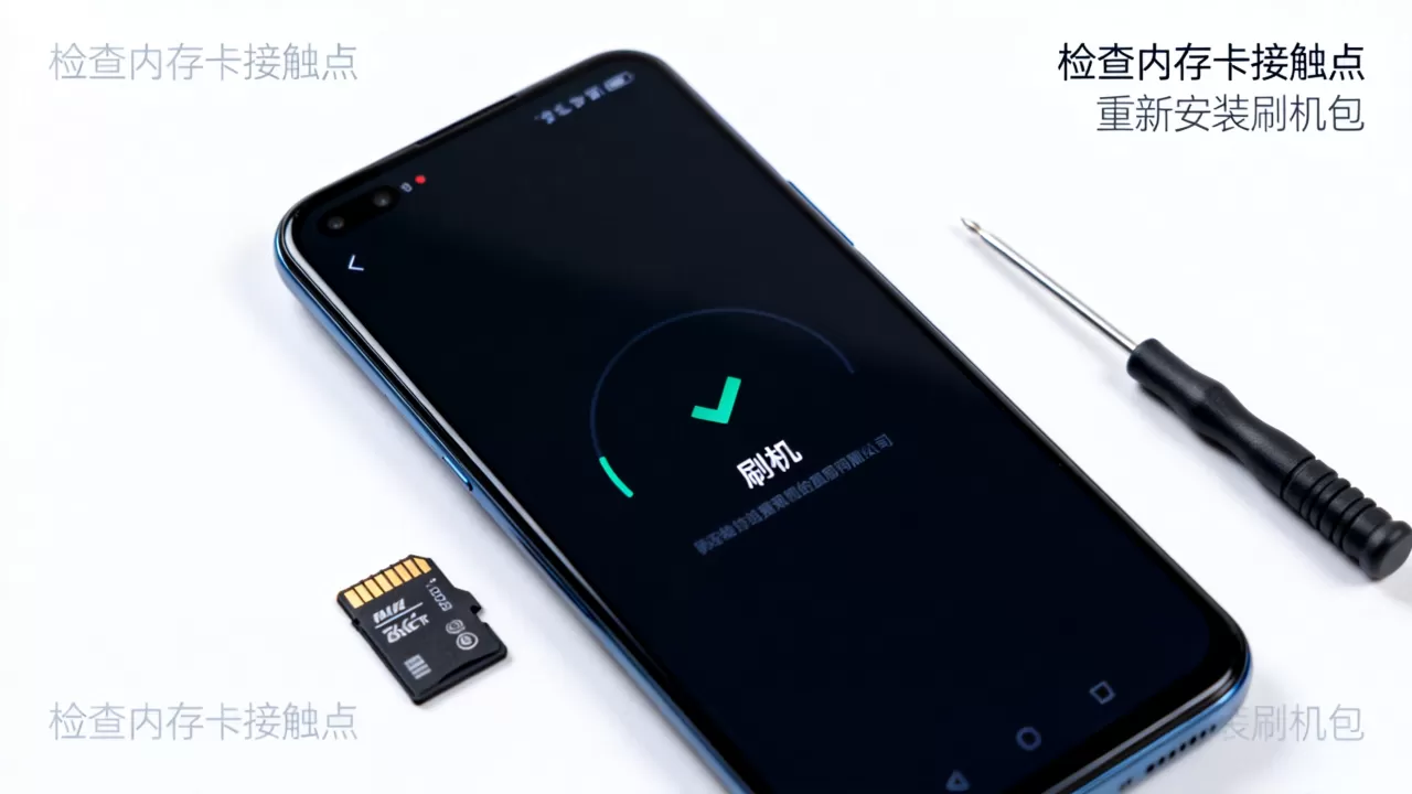 刷机后内存不能用怎么办？手机刷机后内存无法识别