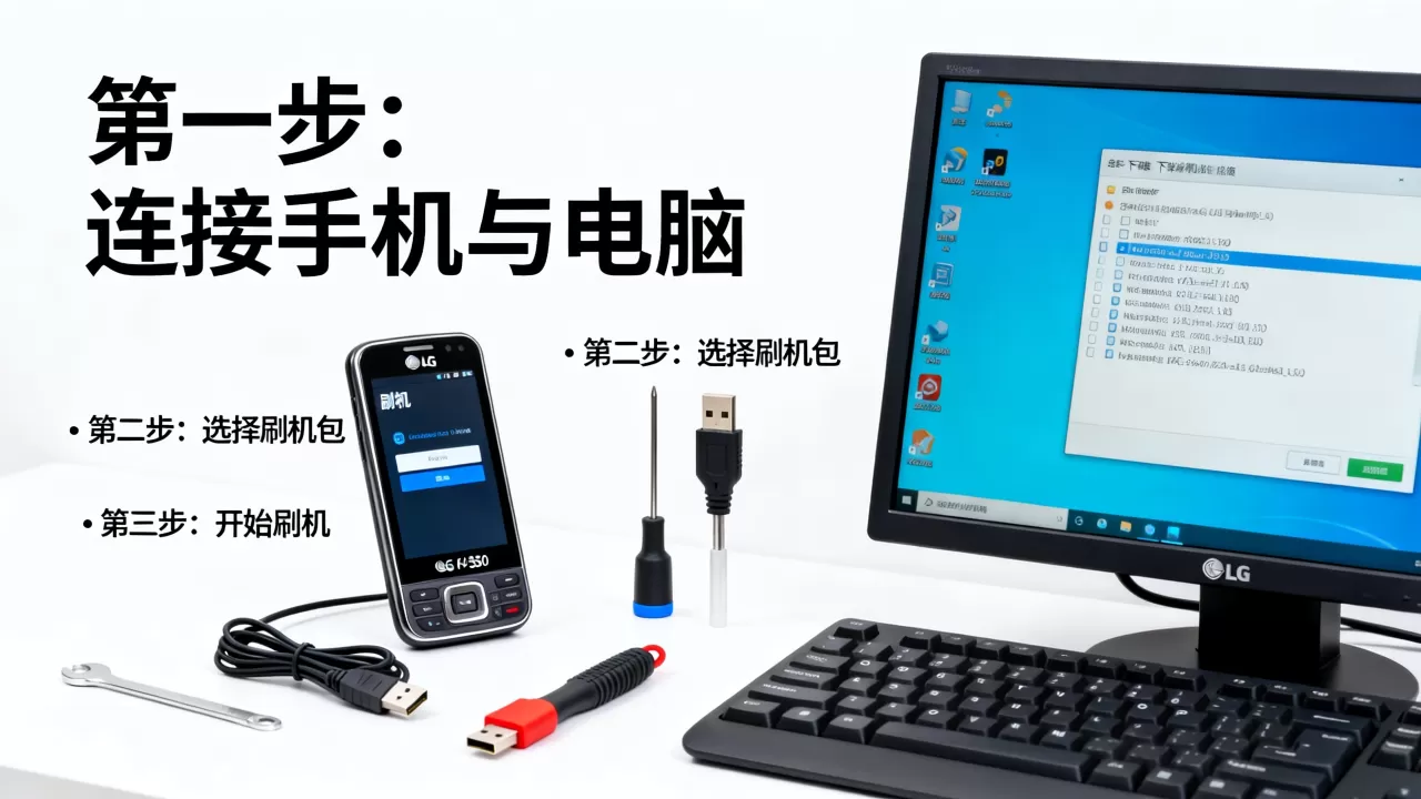 lg kf350刷机教程，lg kf350刷机包下载