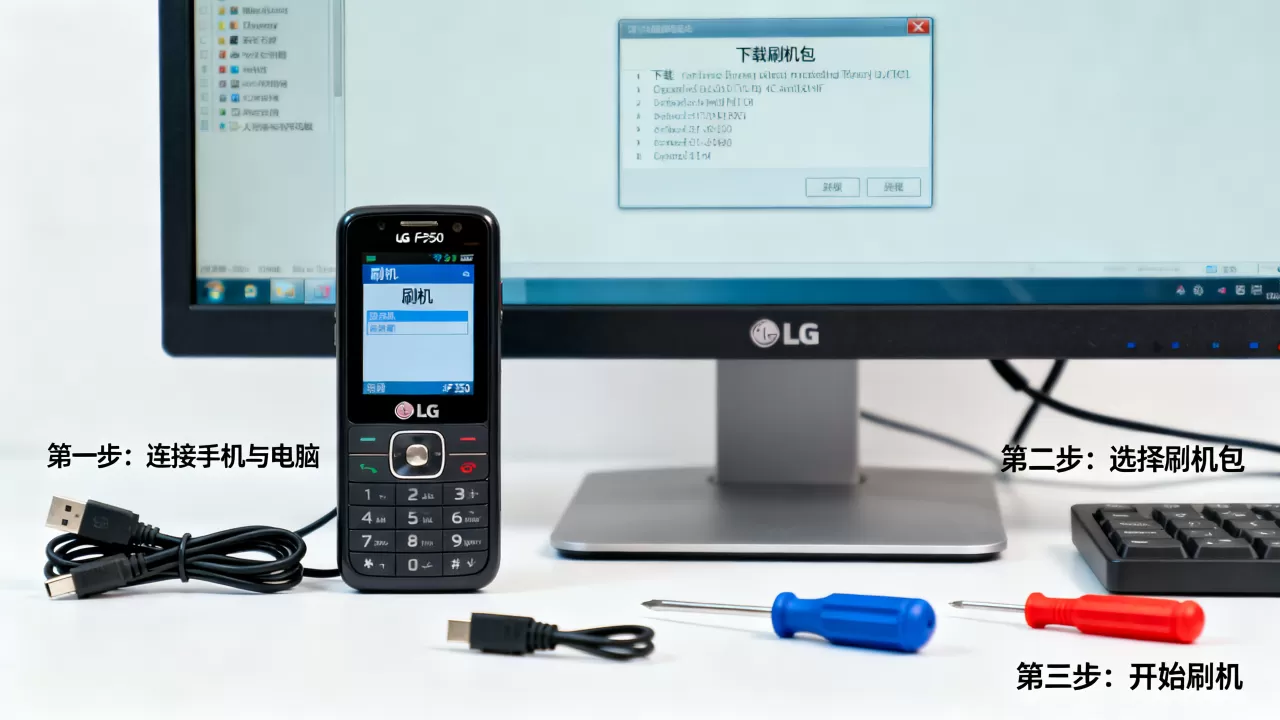 lg kf350刷机教程，lg kf350刷机包下载