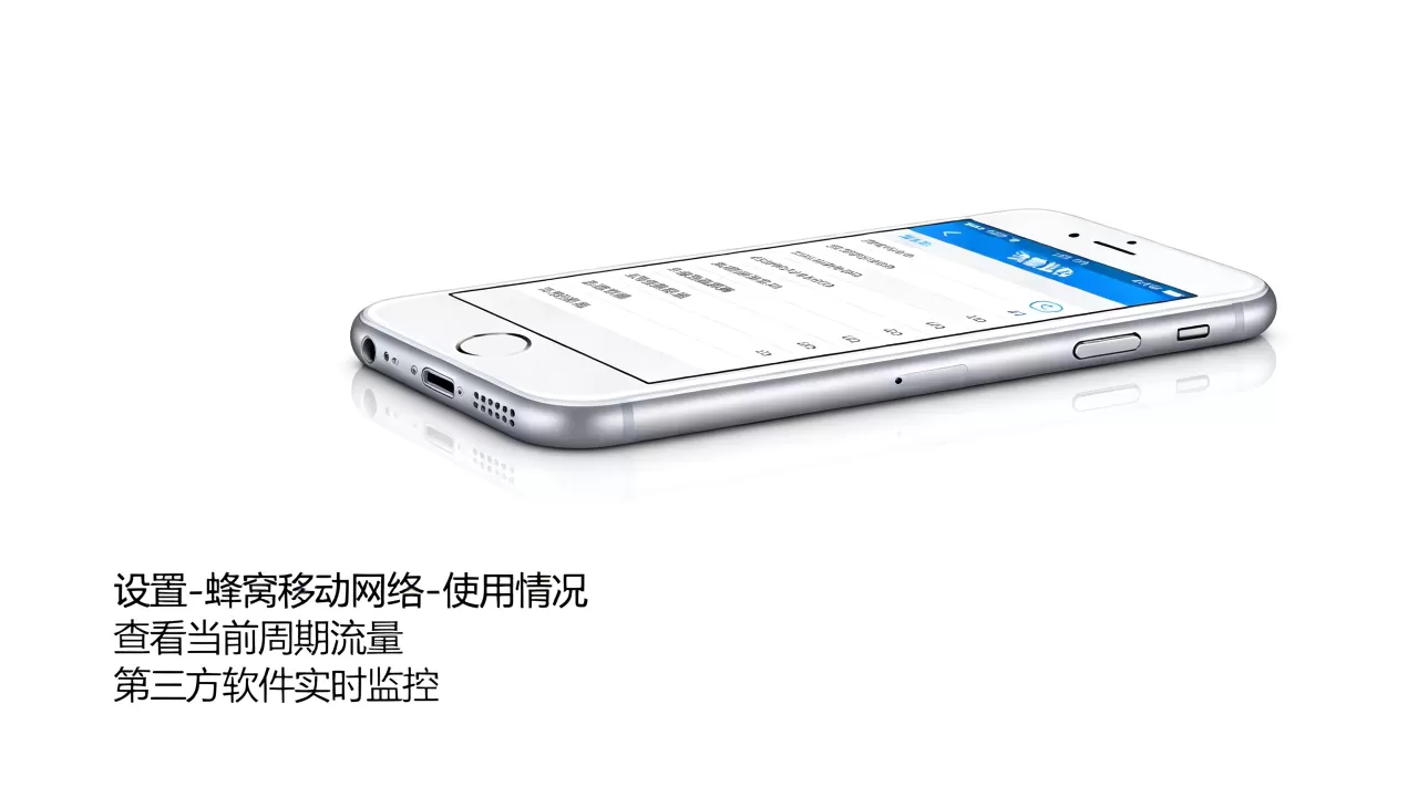 iphone6流量监控软件，iphone6怎么查剩余流量