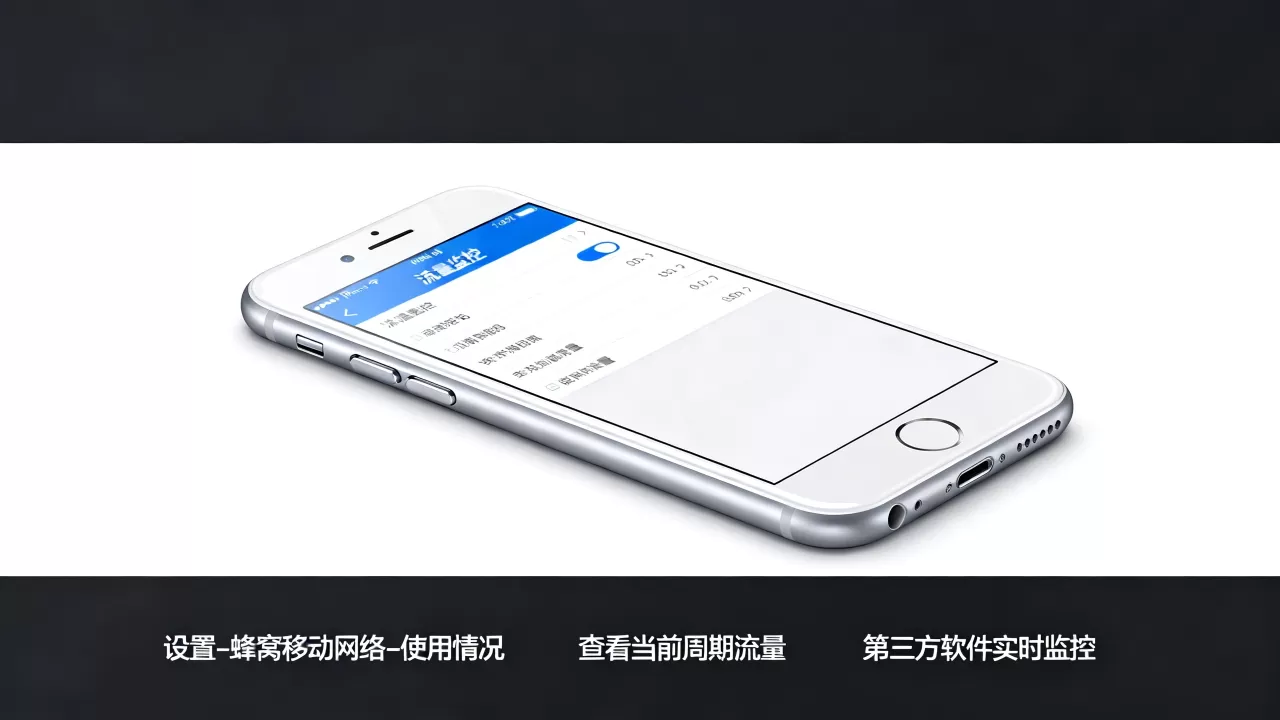 iphone6流量监控软件，iphone6怎么查剩余流量