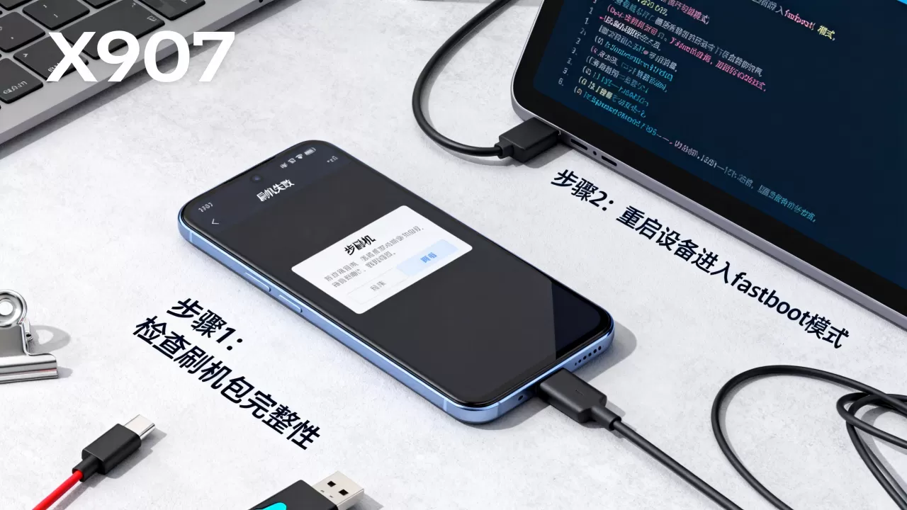 x907刷机教程失败怎么办，x907刷机教程