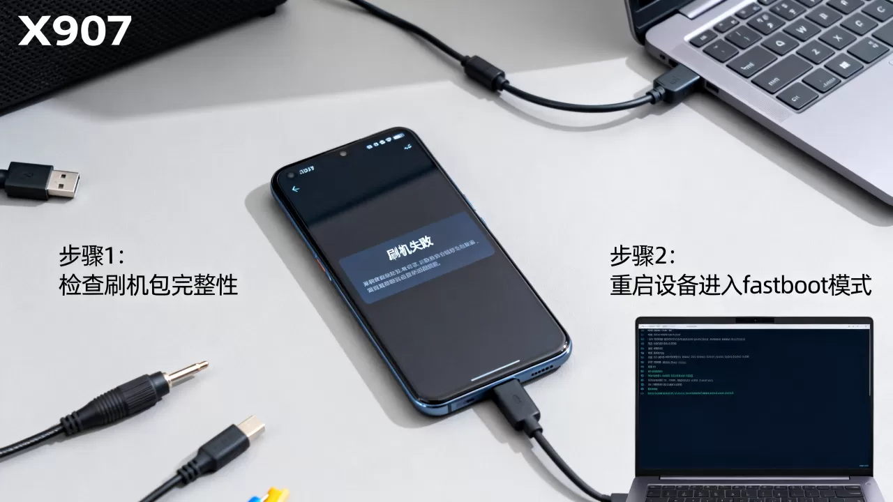 x907刷机教程失败怎么办，x907刷机教程