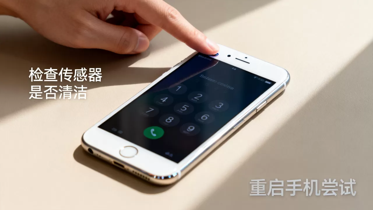 iphone6距离感应失灵怎么办，iphone6距离感应失灵