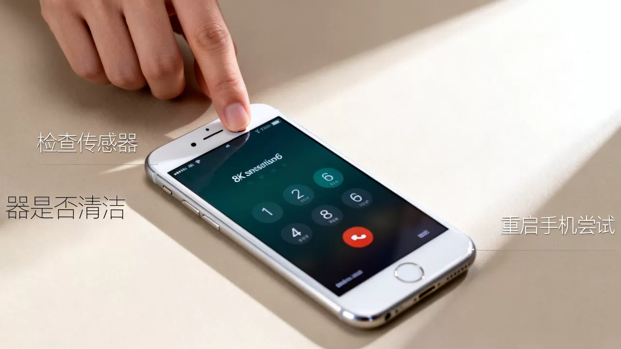 iphone6距离感应失灵怎么办，iphone6距离感应失灵