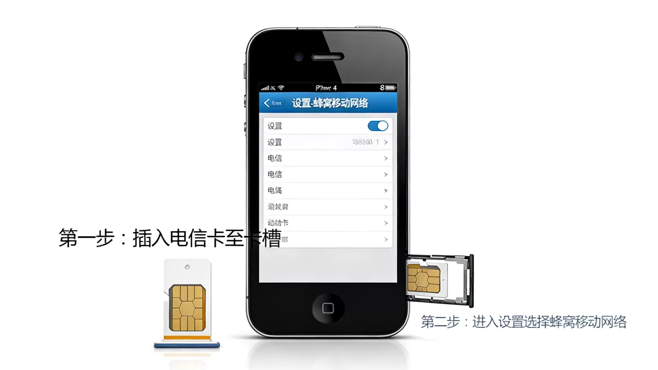 iphone4电信卡怎么用？iphone4电信卡教程