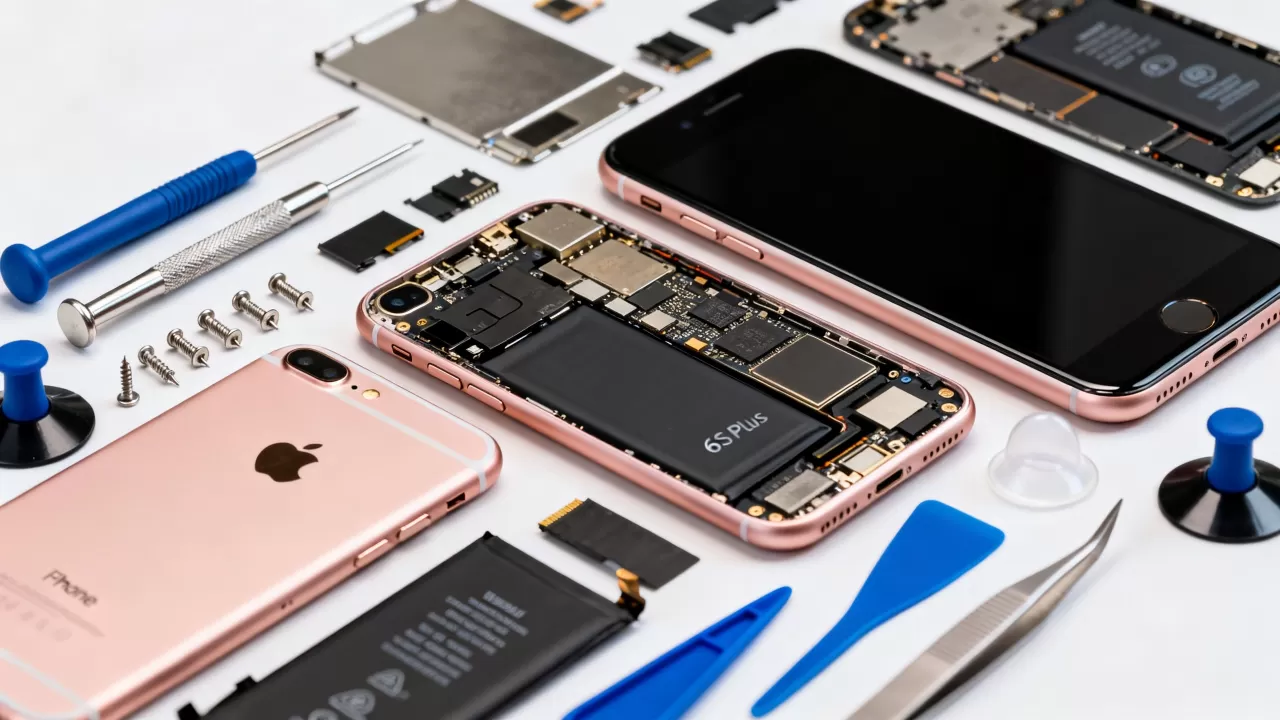 iphone6s plus拆机教程，iphone6s plus拆机视频