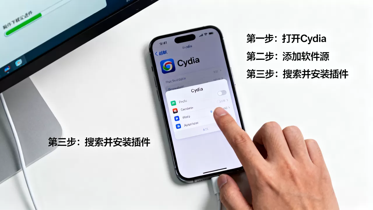 iphone越狱后怎么安装插件，越狱手机安装第三方插件详细教程