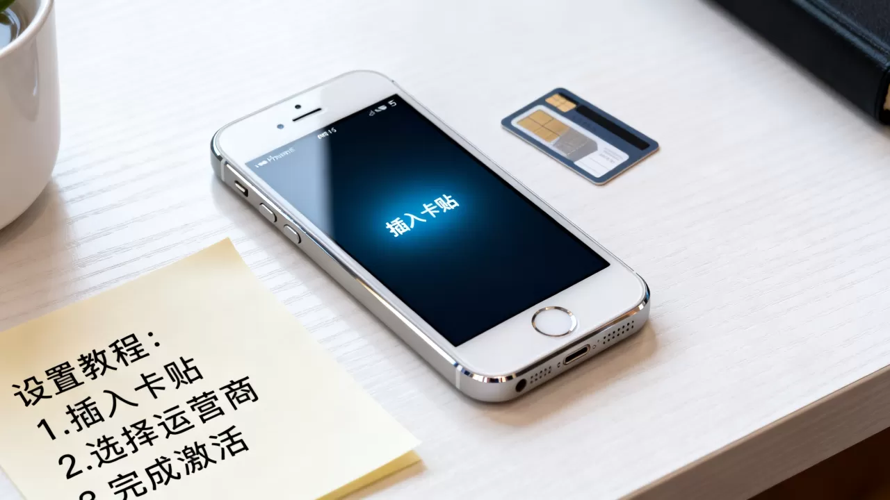 iphone5卡贴怎么设置，iphone5卡贴设置教程