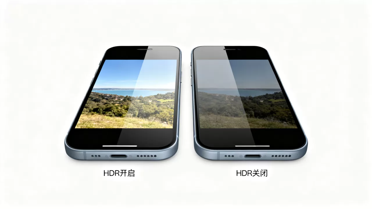 iphone hdr 两张照片是什么，iphone hdr 什么意思