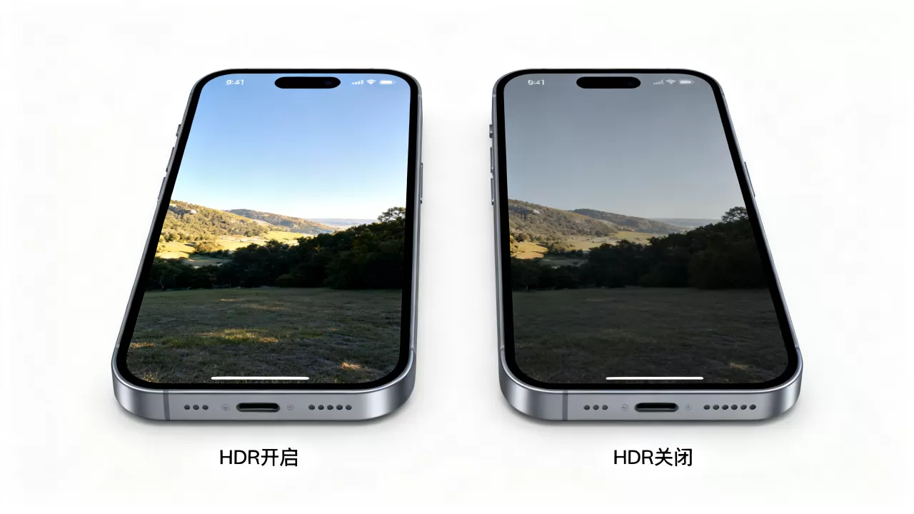 iphone hdr 两张照片是什么，iphone hdr 什么意思