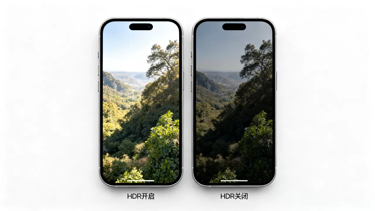 iphone hdr 两张照片是什么，iphone hdr 什么意思