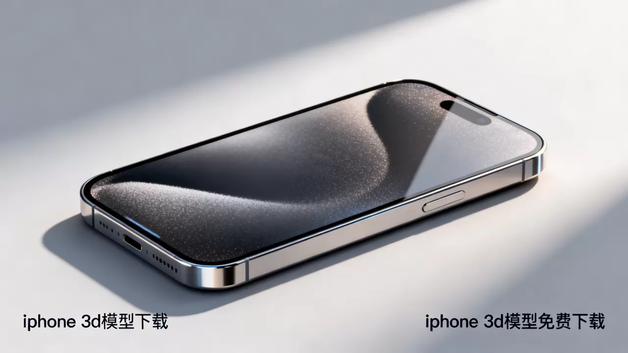 iphone 3d模型下载，iphone 3d模型免费下载