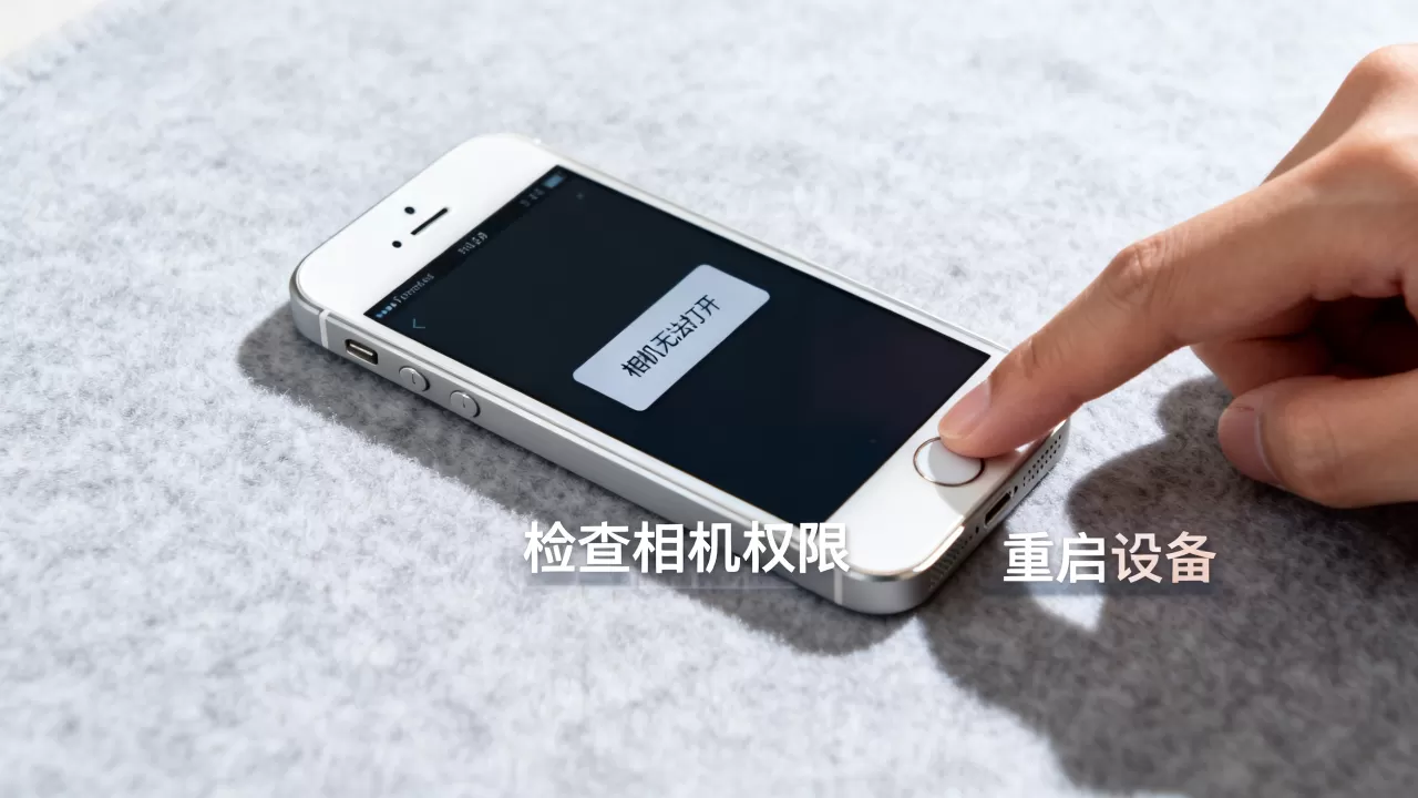 iphone5s相机软件打不开怎么办，iphone5s相机软件