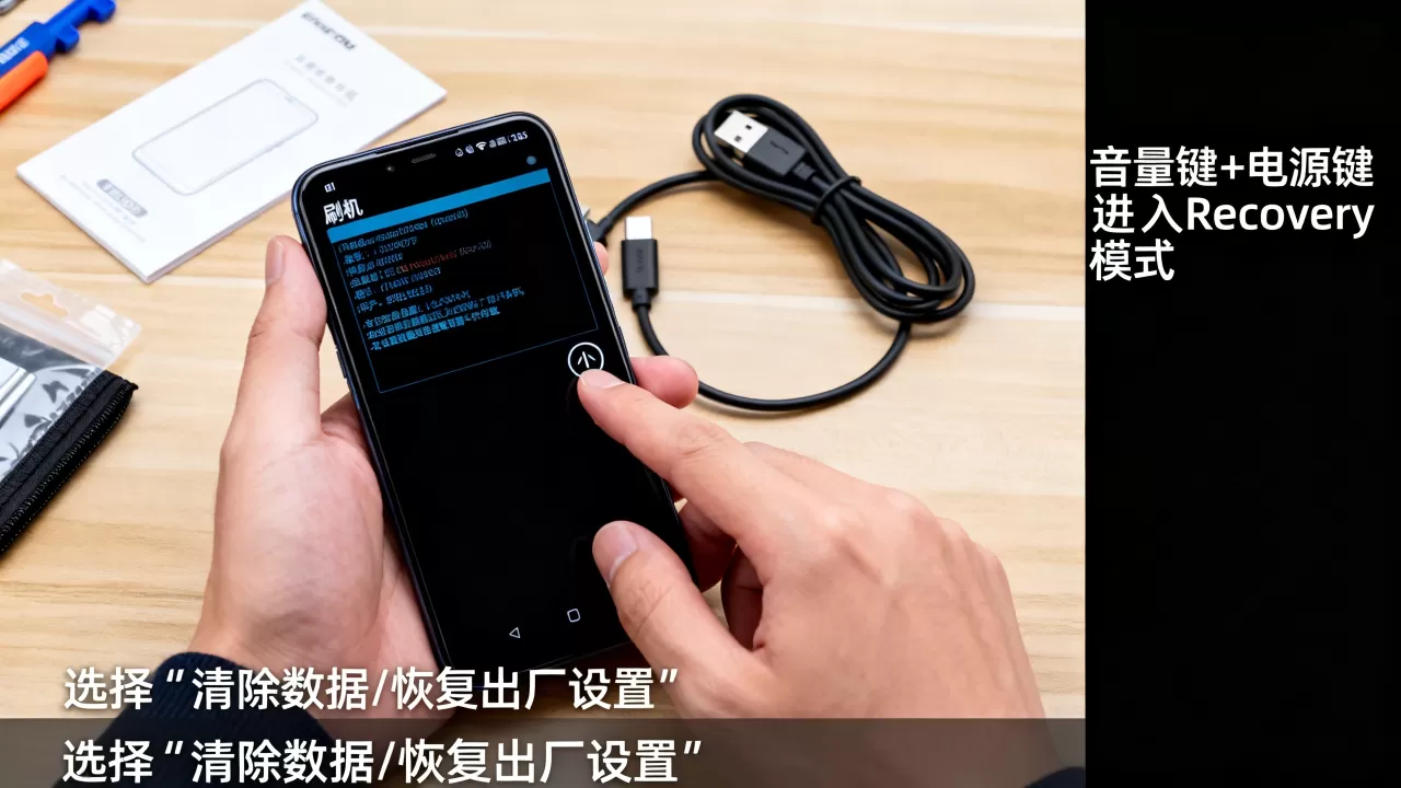 如何用音量键刷机