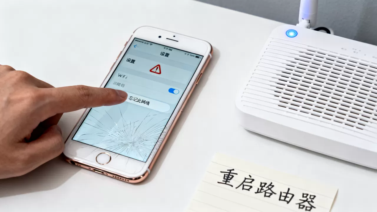 iPhone6收不到WiFi怎么办，iPhone6连接WiFi失败解决方法