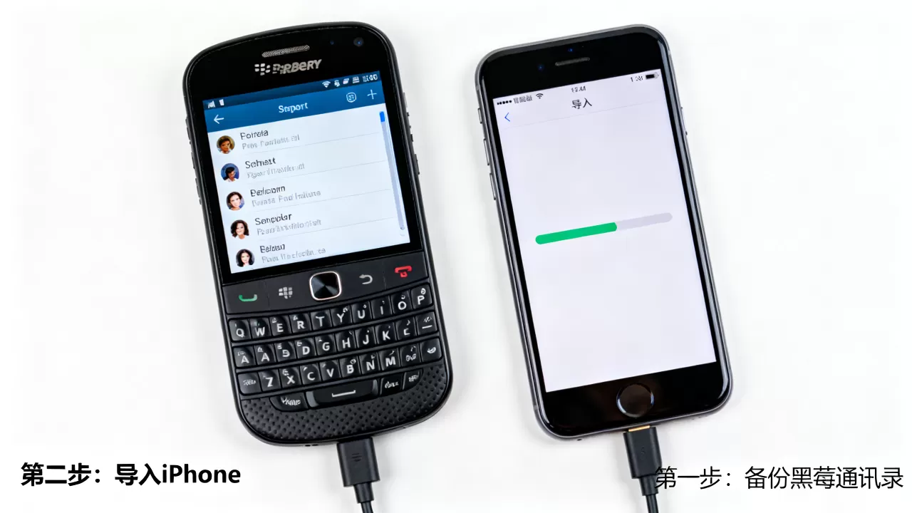黑莓通讯录怎么导入iPhone？黑莓通讯录导入iPhone