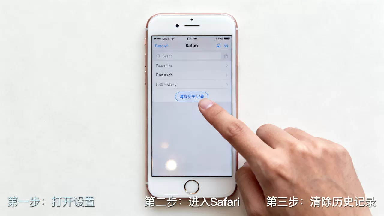 iphone6怎么删除搜索记录，iphone6删除搜索历史