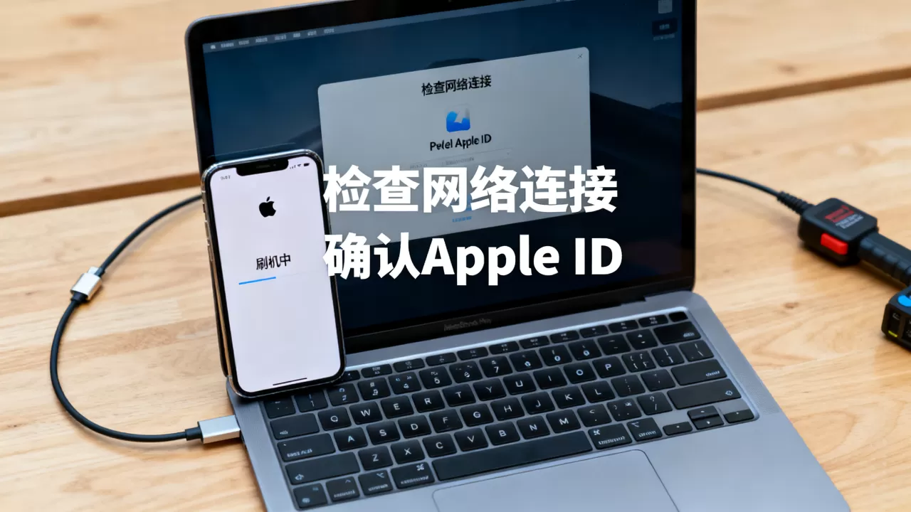 苹果刷机5id怎么解决，苹果刷机5id报错