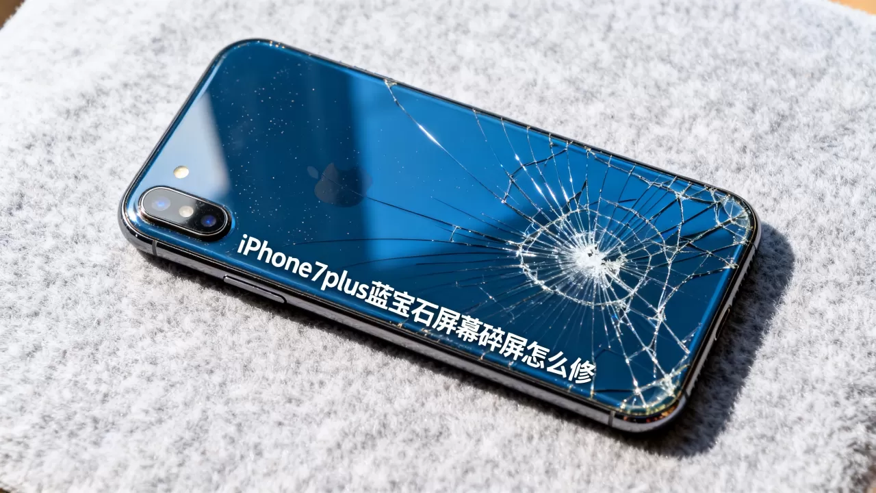 iPhone7plus蓝宝石屏幕碎屏怎么修，iPhone7plus蓝宝石屏幕