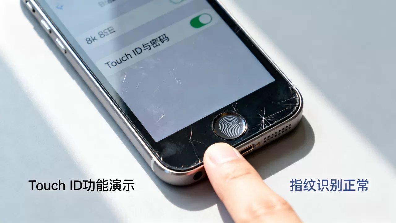 iphone se的touch id能用吗，iphone se touch id