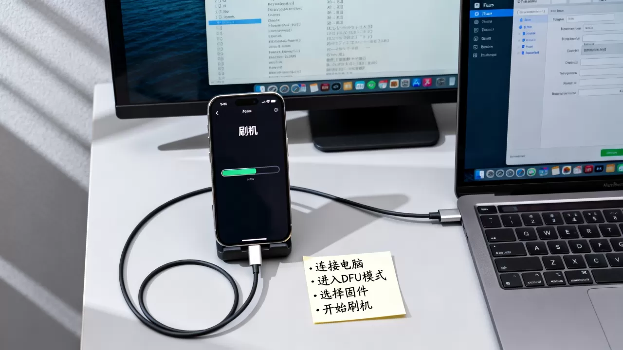 苹果手机怎么降级刷机，苹果手机降级教程