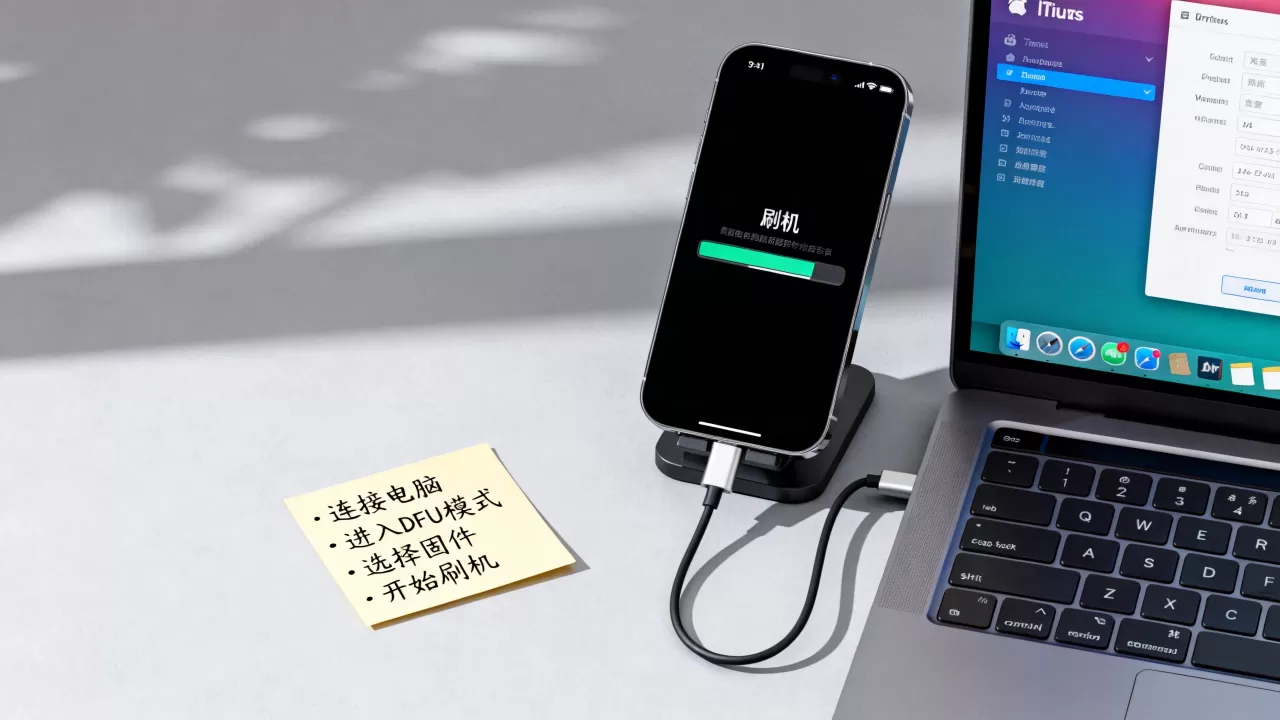 苹果手机怎么降级刷机，苹果手机降级教程