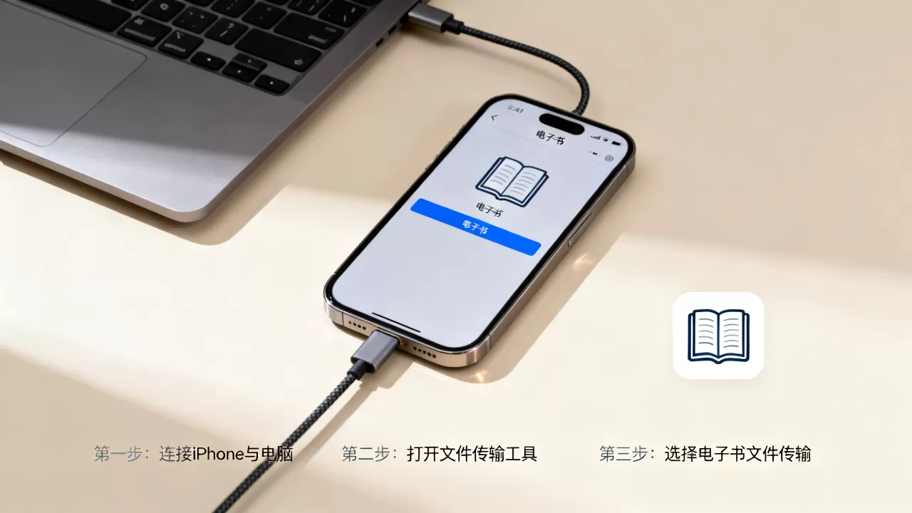 iphone怎么传电子书，iphone传电子书教程