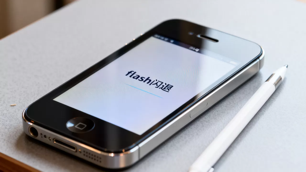 iphone4s flash闪退怎么办，iphone4s flash