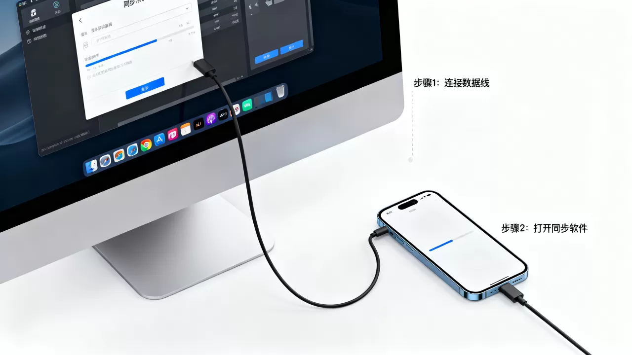 电脑图片怎么同步到iPhone？电脑照片同步iPhone教程