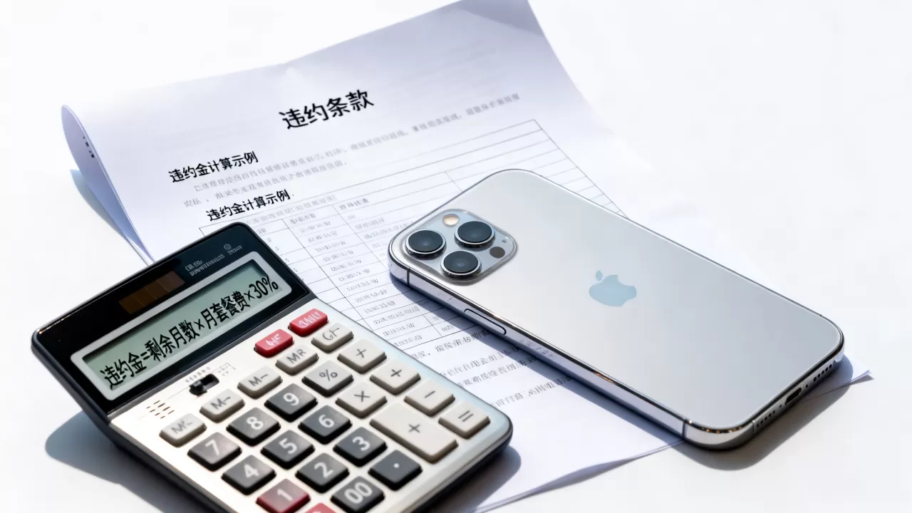 电信iphone合约机违约怎么办？电信合约机违约金怎么算