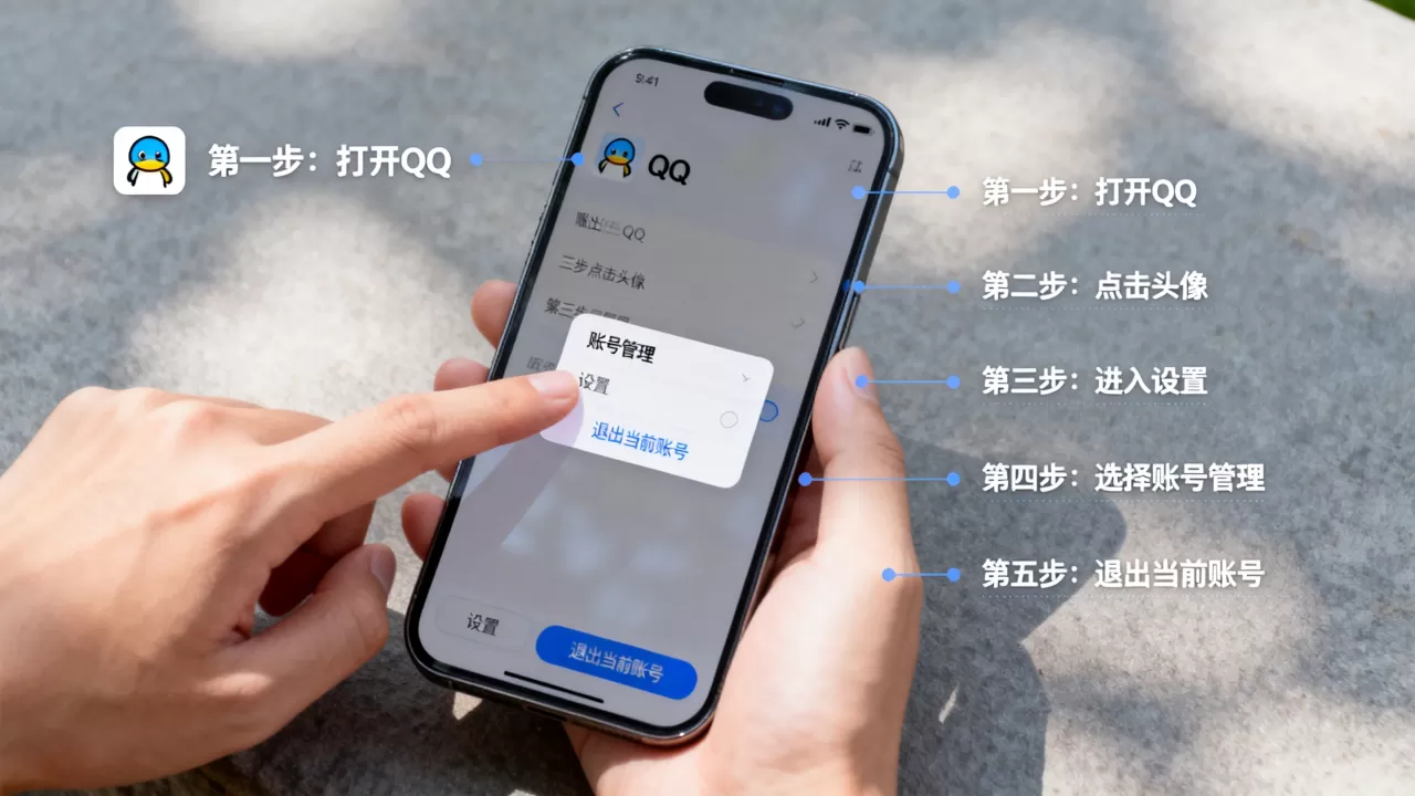 iphone手机怎么退出qq，iphone退出qq的方法