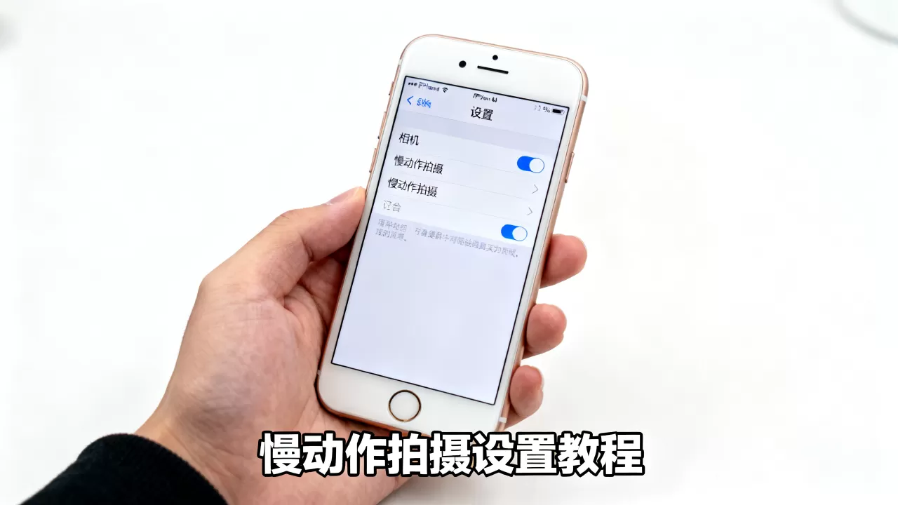 iphone6慢镜头怎么开？iphone6慢动作拍摄设置教程