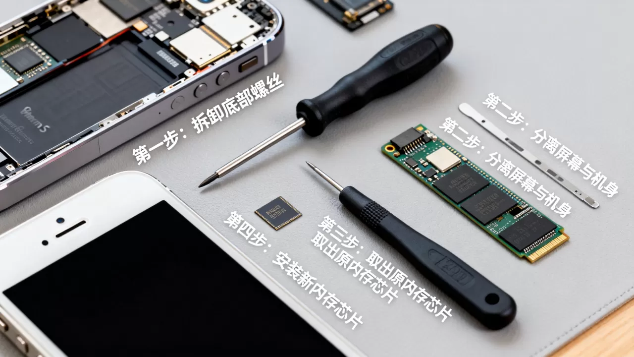 iphone5换内存多少钱，iphone5换内存教程