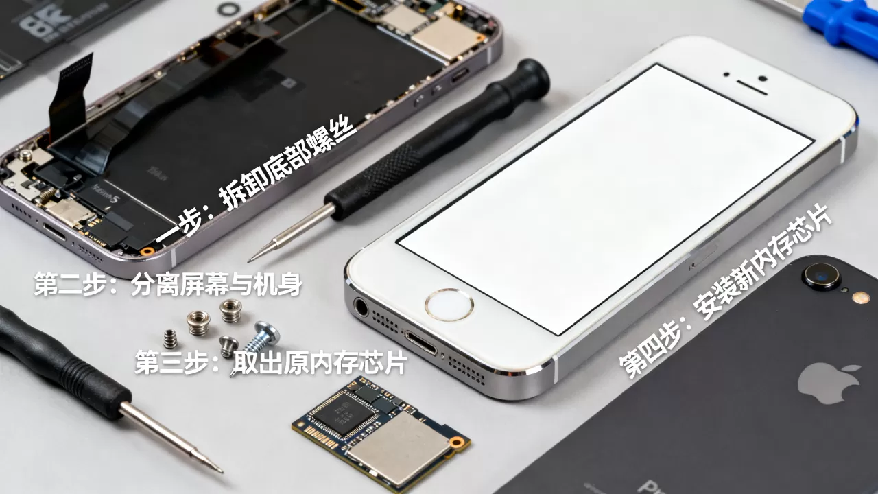 iphone5换内存多少钱，iphone5换内存教程