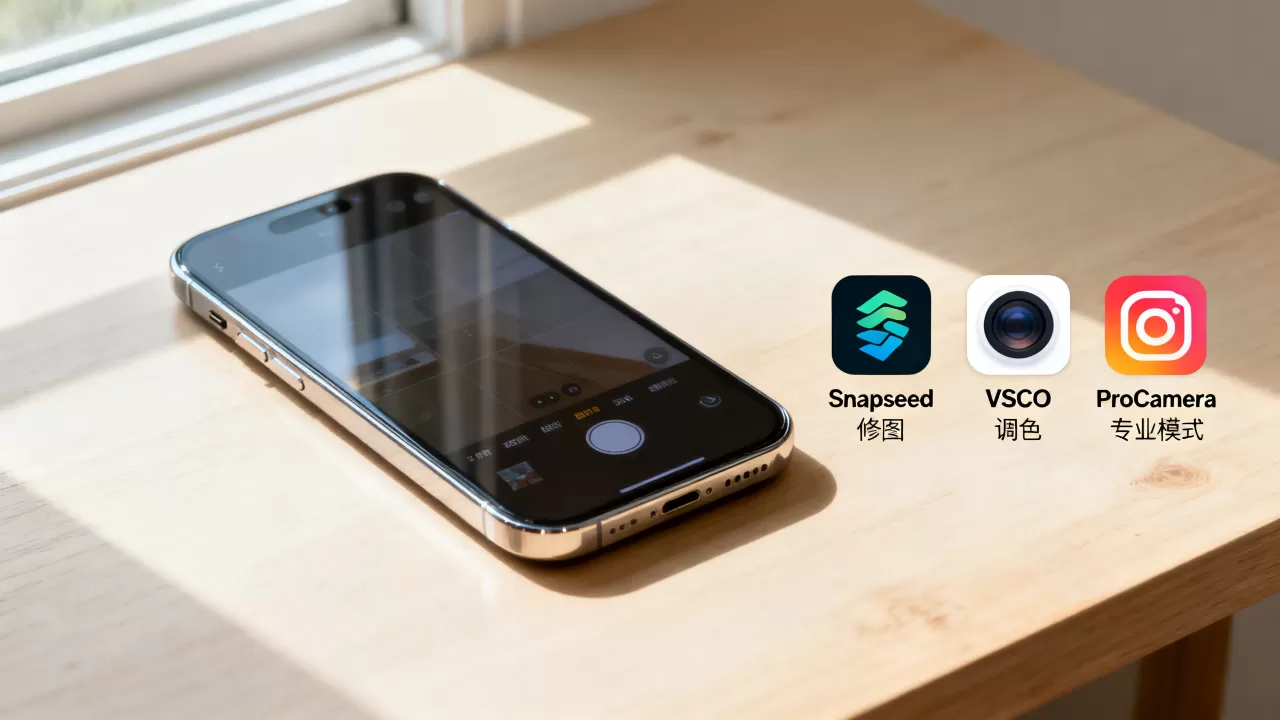 iphone拍照用什么软件好，iPhone拍照用什么软件