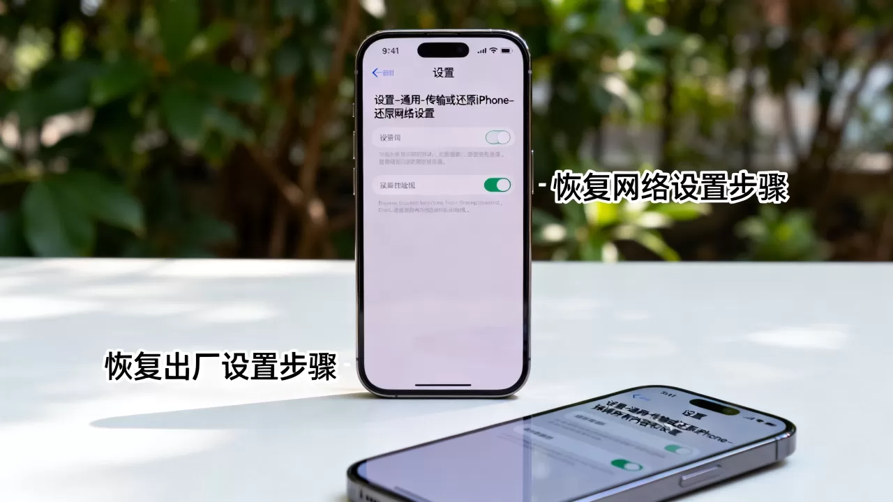 iPhone怎么恢复网络设置，iPhone恢复出厂设置方法