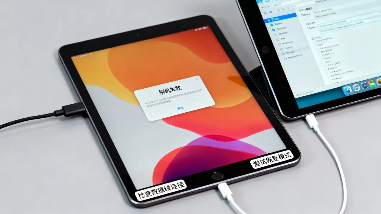 ipad air越狱后刷机失败怎么办，ipad air越狱后刷机