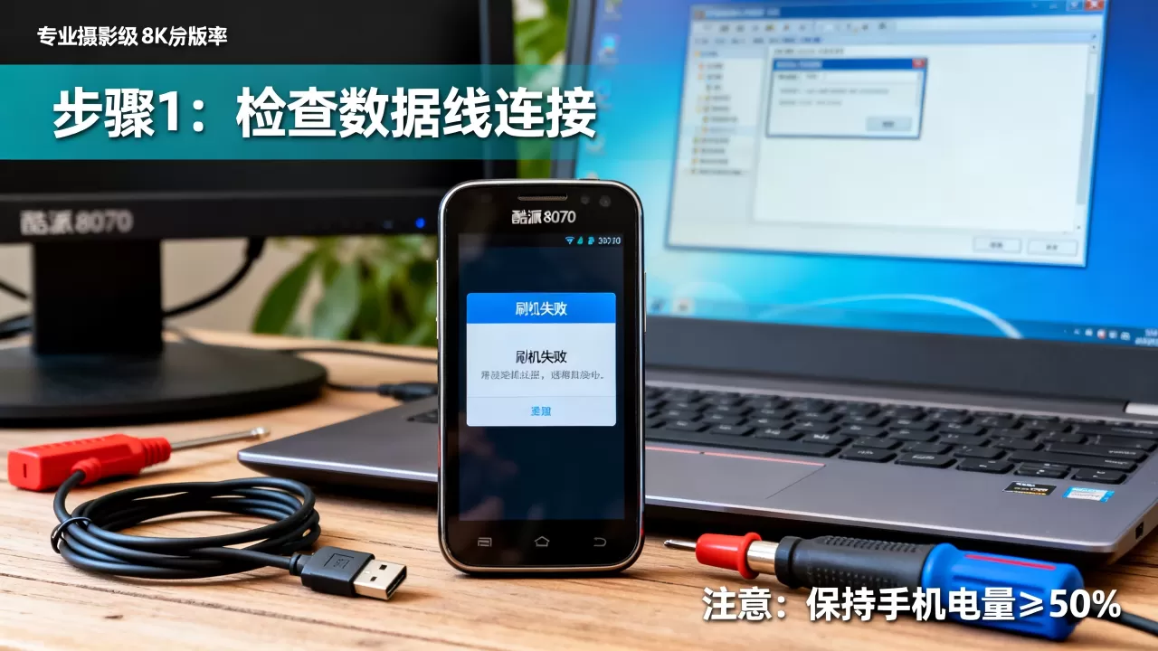 酷派8070刷机教程失败怎么办？酷派8070刷机教程