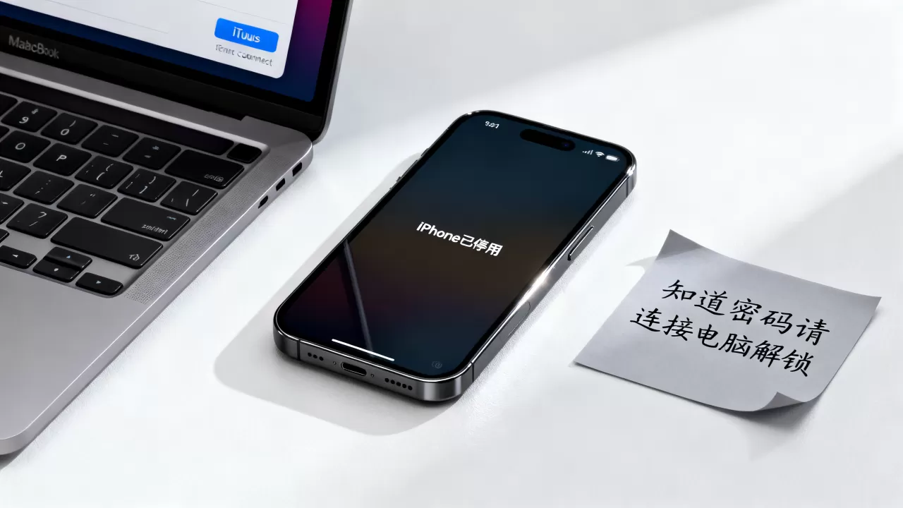 iphone已停用 知道密码，iphone已停用但知道密码怎么解锁