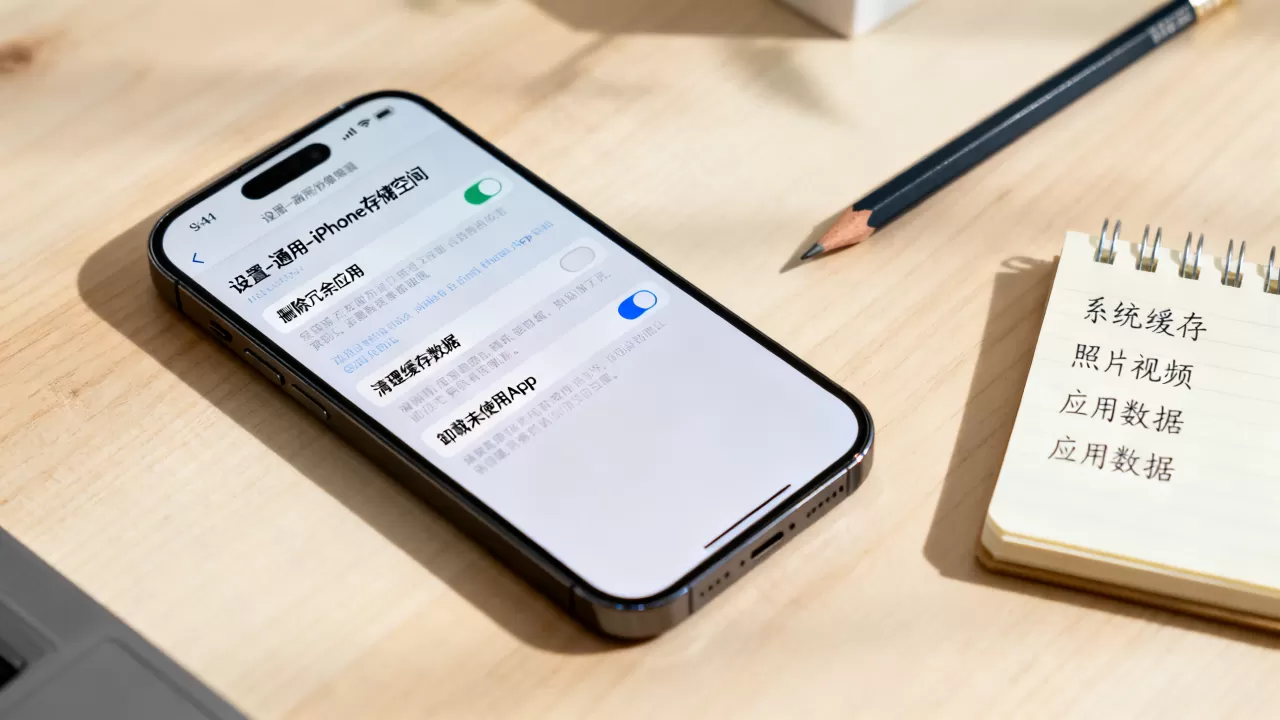iphone系统容量怎么清理，iphone清理存储空间